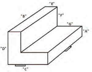 How to measure L-Shaped Tanks